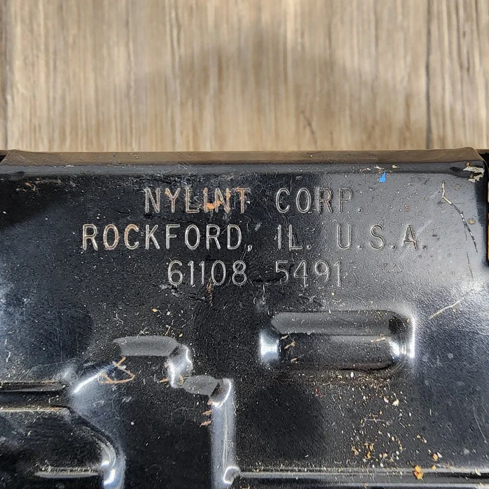 Vintage Nylint Ford Bronco II 4x4 Pressed Steel Toy Truck Black Sunset Graphics